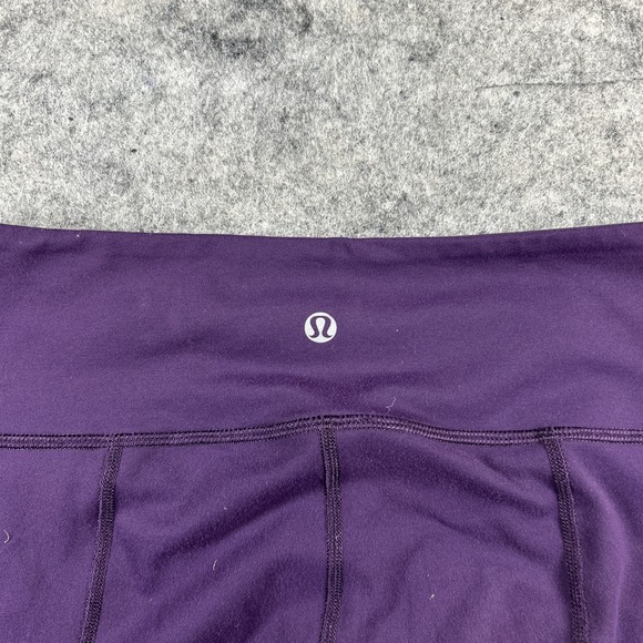 Lululemon Practice Daily Pant Women's 6 Deep Zinfandel Purple Full-On Luon - Picture 10 of 11